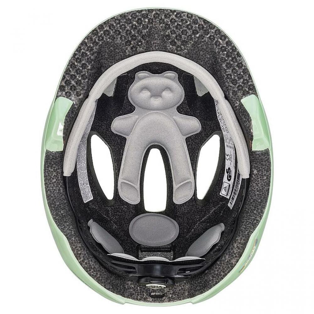 Uvex Oyo Kinder-Fahrradhelm mint-peach 50-54 cm  Leicht, individuell anpassbar, erweiterbar mit LED-Licht, uvex xTRA Shield, Schläfen- und Hinterkopfschutz, optimale Belüftung
