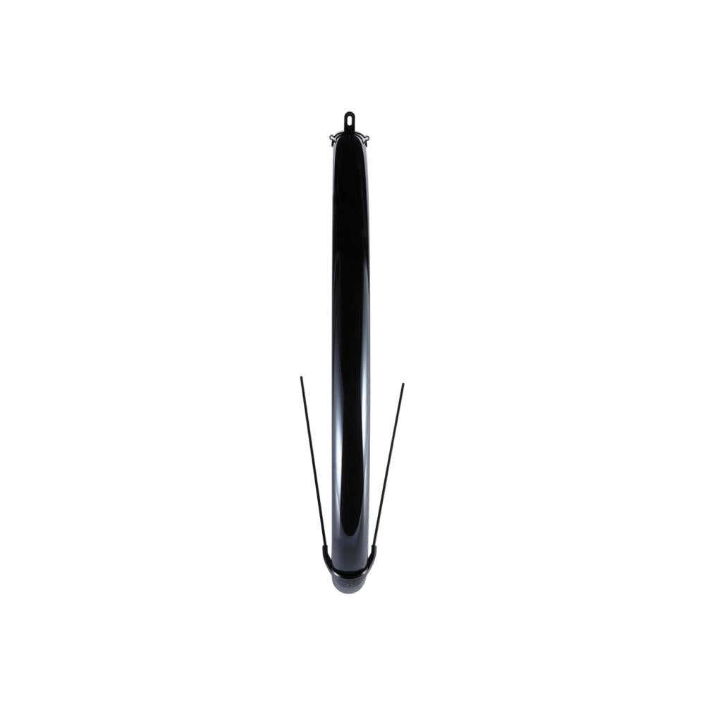 BBB Cycling Vorder/Hinterradschutzblech CityGuard 22 inch 22 schwarz - zuverlässiger Spritzschutz für Citybikes