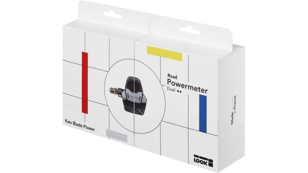 Look Keo Blade Power Dual Pedal - beidseitiges Carbon-Powermeter, 705 mm² Plattform, IPX7, Bluetooth/ANT+