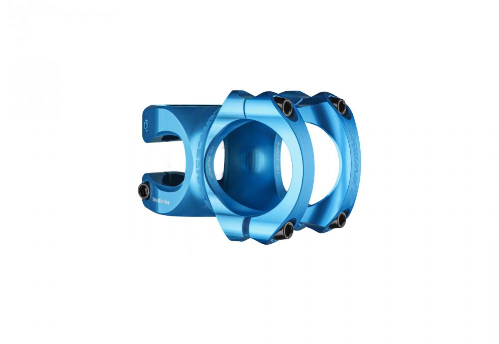 Race Face Turbine R Vorbau, 35.0mm, 40mm, blau - steifer Enduro-Vorbau für maximale Kontrolle