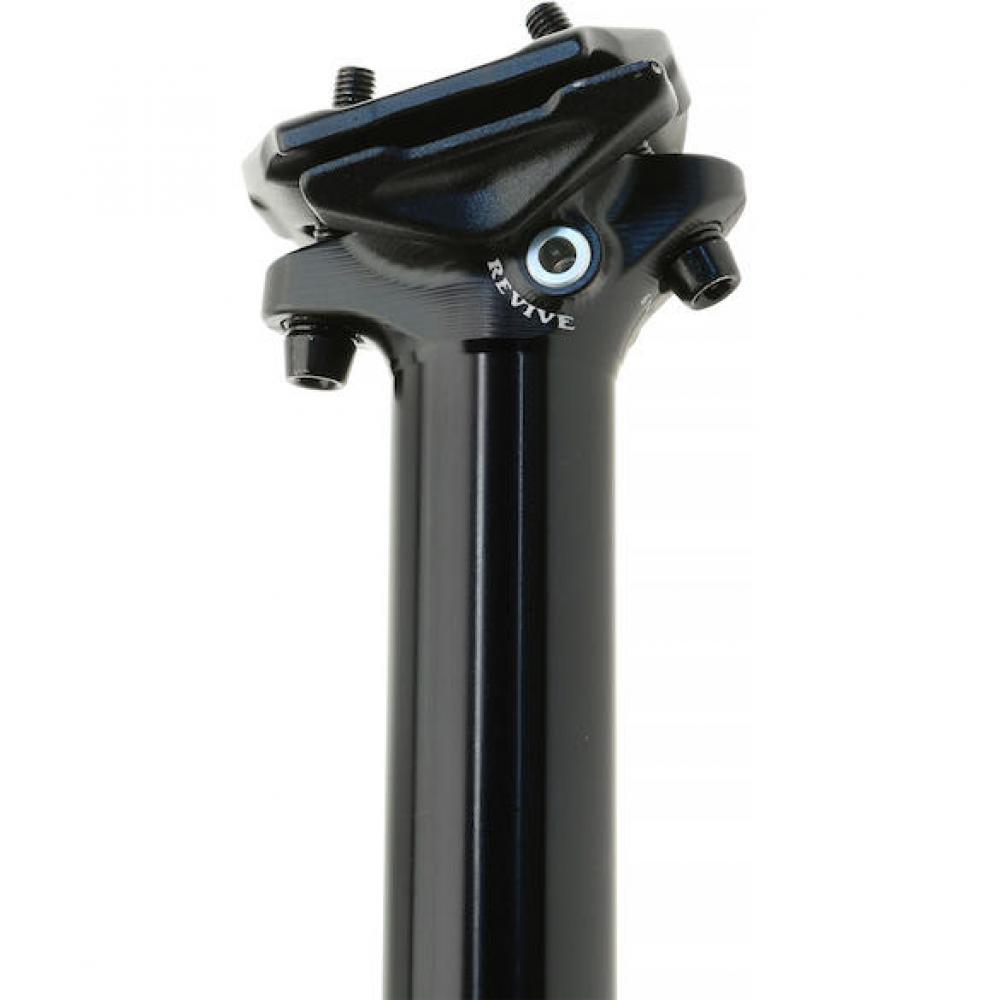 Manitou Vario-Sattelstütze Jack 30,9 mm Schwarz - zuverlässige Dropper-Stütze mit Hydraulikkartusche