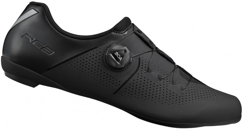 SHIMANO Fahrradschuhe RC302 Herren Damen Road SPD-SL Größe 38 Schwarz