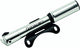 Procraft Minipumpe Teleskop 18 cm Silber - kompakte Fahrradpumpe für hohen Druck