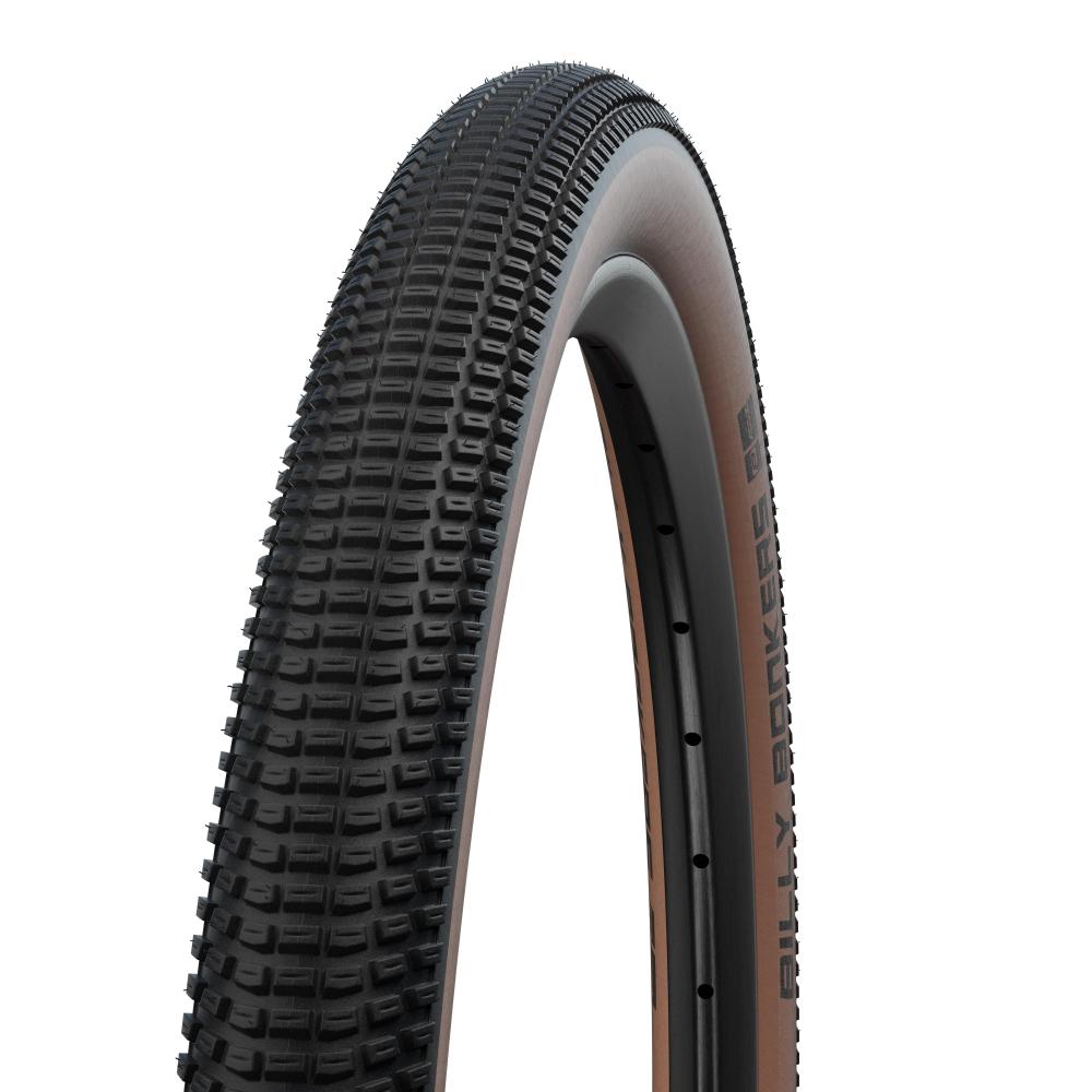 Schwalbe Billy Bonkers 20x2.00 Faltreifen, Kinder MTB Reifen schwarz-braun, Profil gut sichtbar.