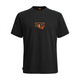 FOX Logo T-Shirt schwarz - T-Shirt Unisex S