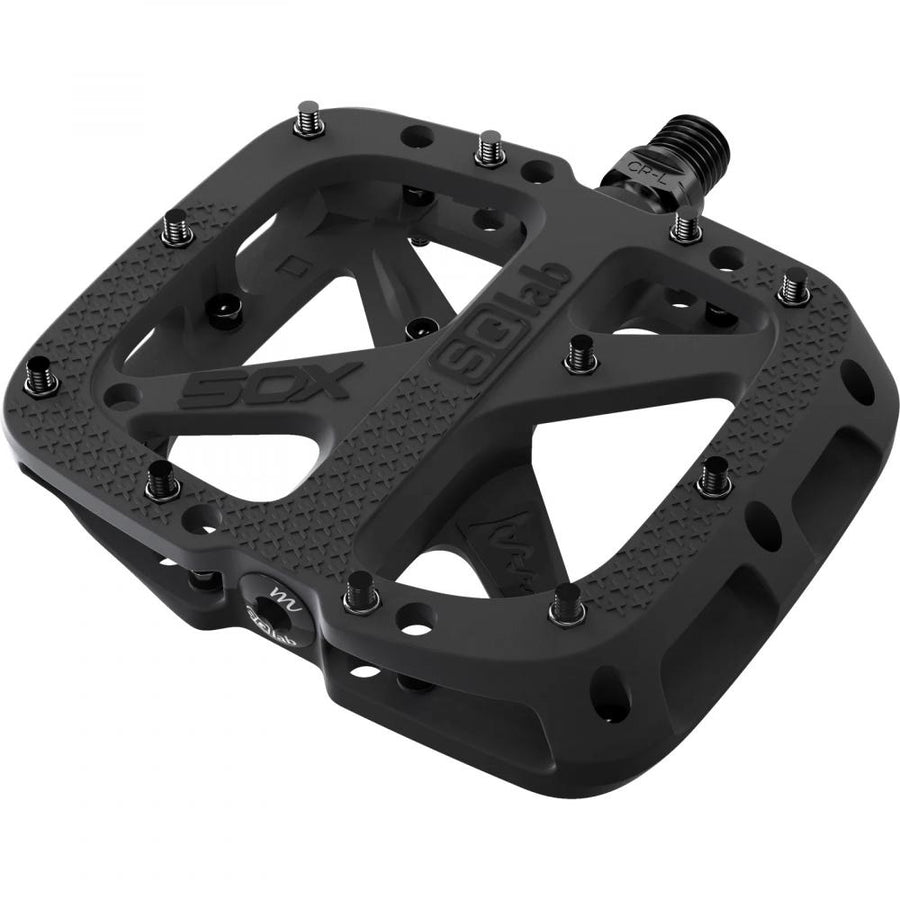SQlab Pedale 5OX long +5 mm Plattformpedal Kunststoff schwarz