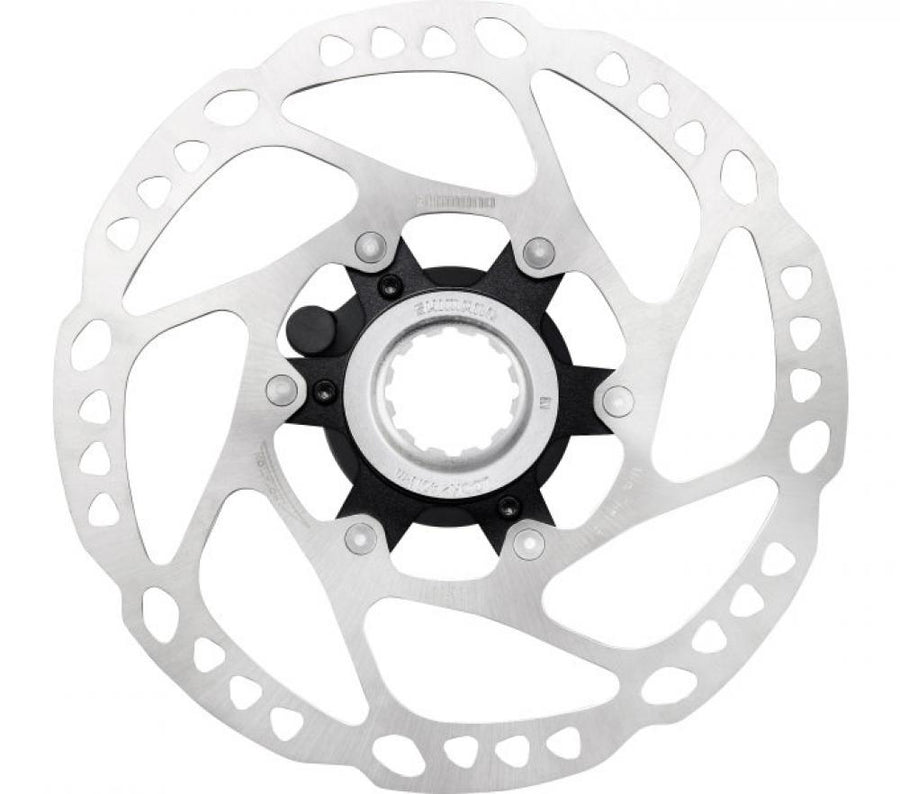 SHIMANO Bremsscheibe RT-EM600 203 mm mit Magnetscheibe - präzise Geschwindigkeitserfassung für E-Bikes - Scheibenbremse