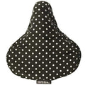 Basil Sattelbezug KATHARINA black dots