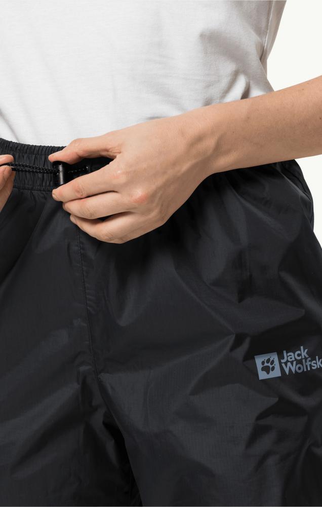 Jack Wolfskin Rainy Day Pants Texapore Regenhose black Größe S