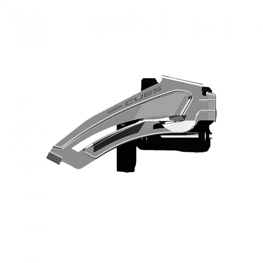 SHIMANO Umwerfer CUES 10-/11-fach Schelle Dual-Pull Top Swing 40/46Z - Präzise Frontschalt-Performance