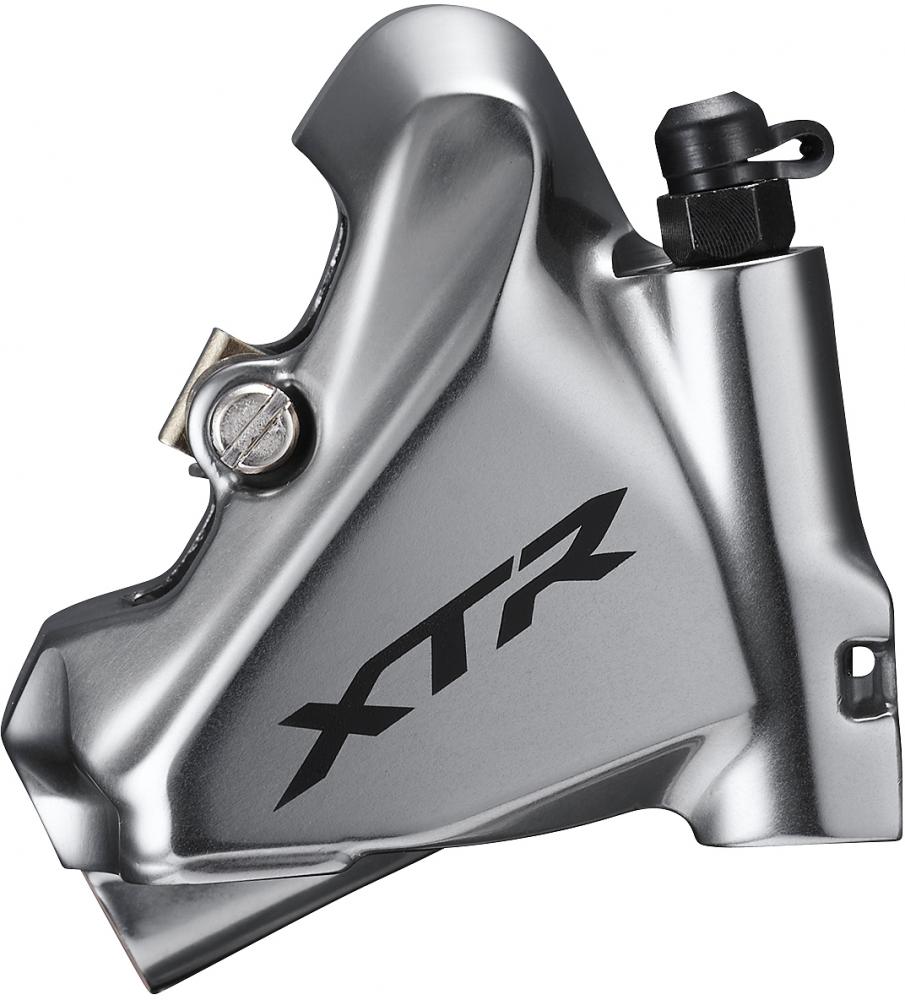 SHIMANO Bremssattel XTR BR-M9110 2-Kolben Flat Mount HR - ca. 439 g, HR, Flat Mount