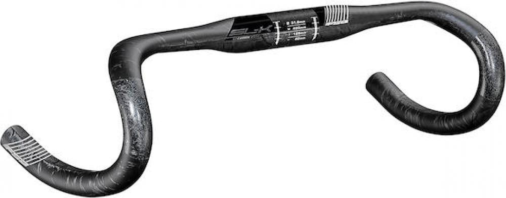 FSA Lenker SL-K Road Compact 31,8 x 420 mm Schwarz - leichter Carbon-Rennradlenker