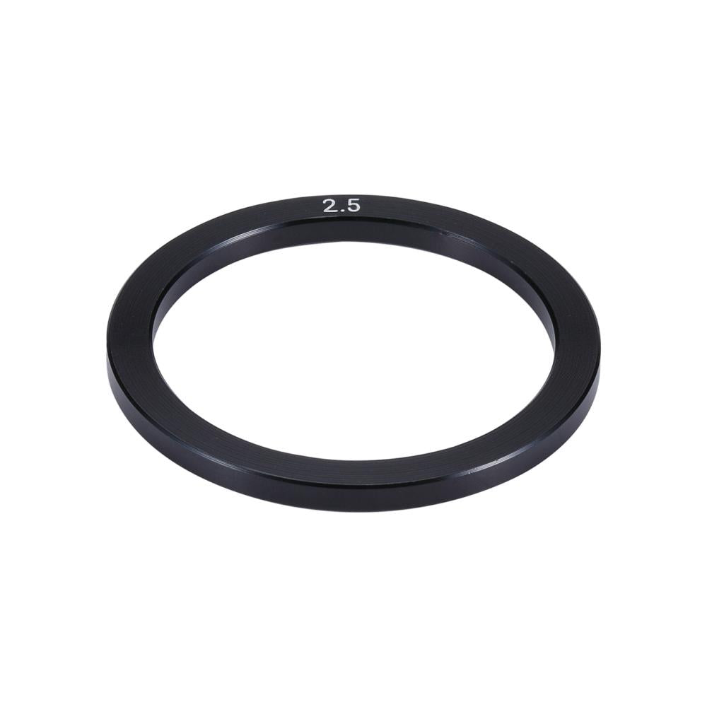 BBB Cycling Tretlager Lager Distanzstück 20 Stk OD36 x ID30 x 2,5 mm schwarz - präziser Tretlagerausgleich