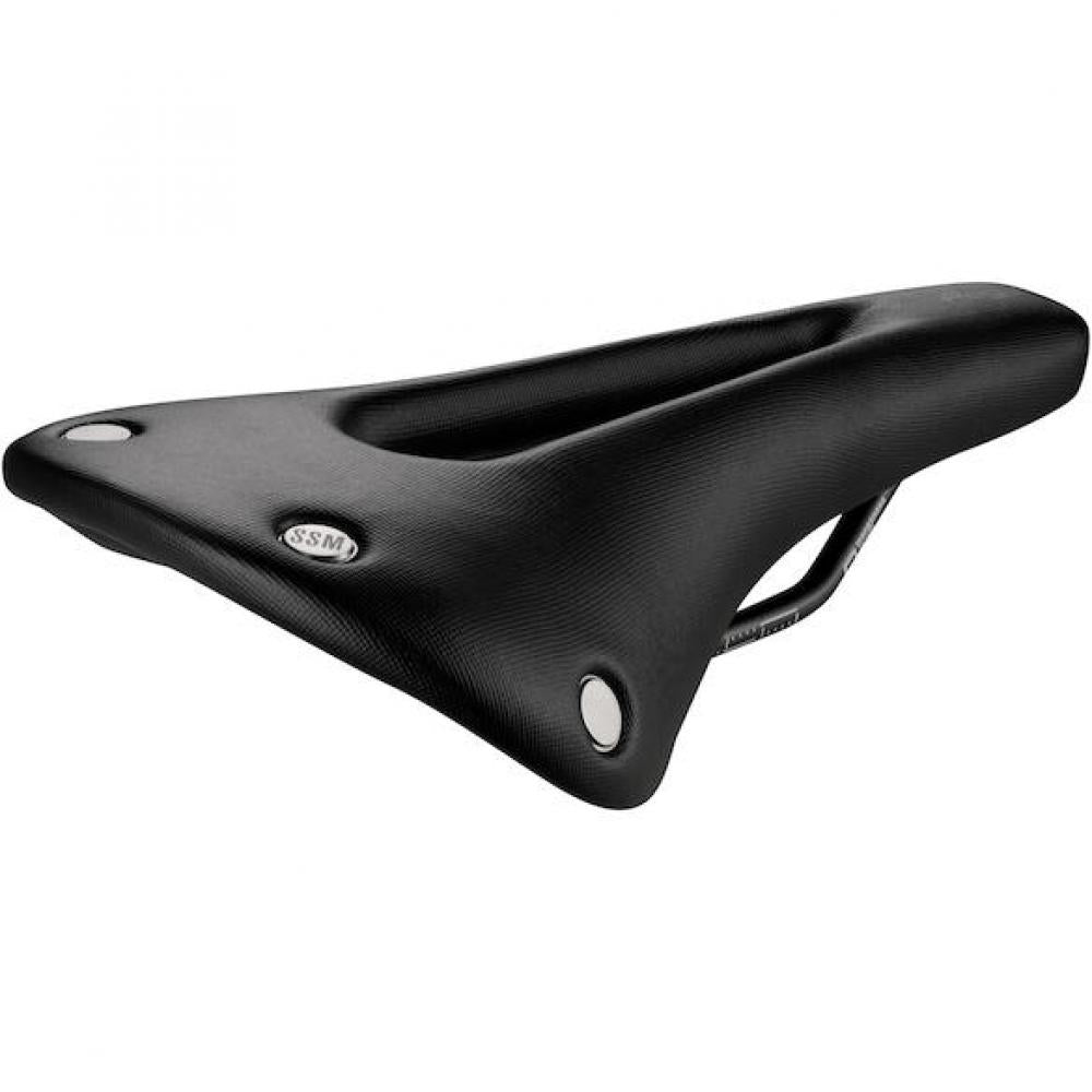 Selle San Marco Sattel Regal Short Open-Fit Dynamic 140 x 255 mm Schwarz - komfortabler Offroad-Sattel