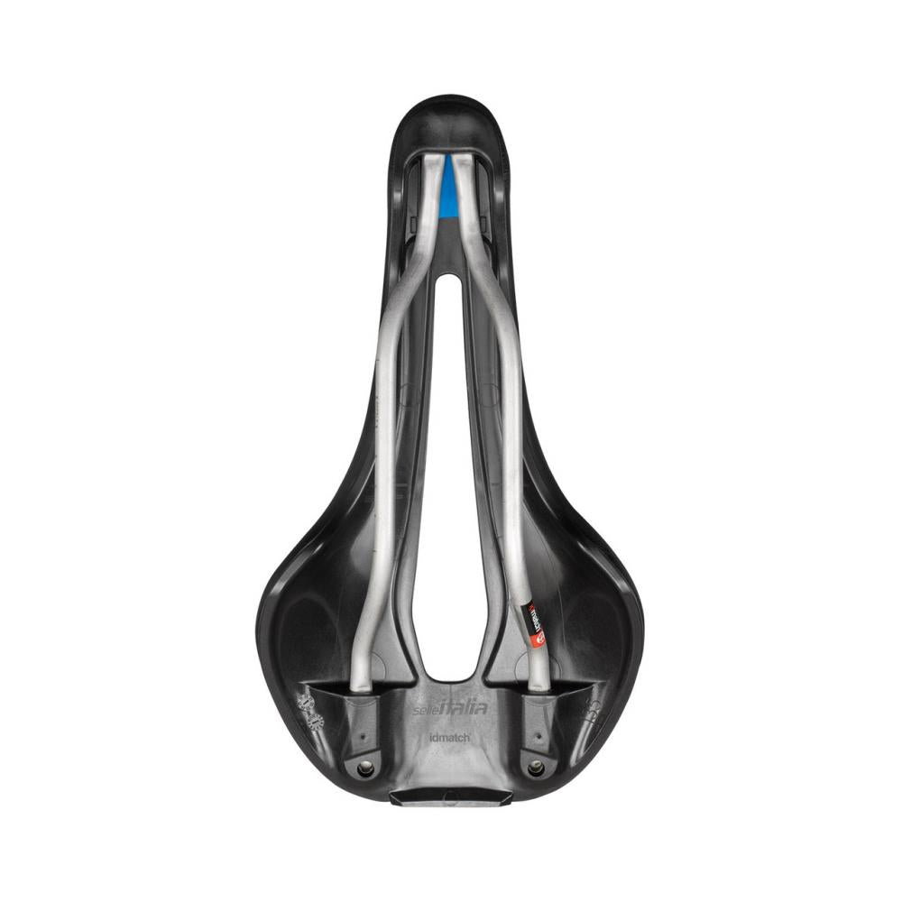 Selle Italia Flite Boost Endurance TI 316 Superflow L3 Rennradsattel Unterseite, schwarz, Titan-Streben, Superflow-Ausschnitt