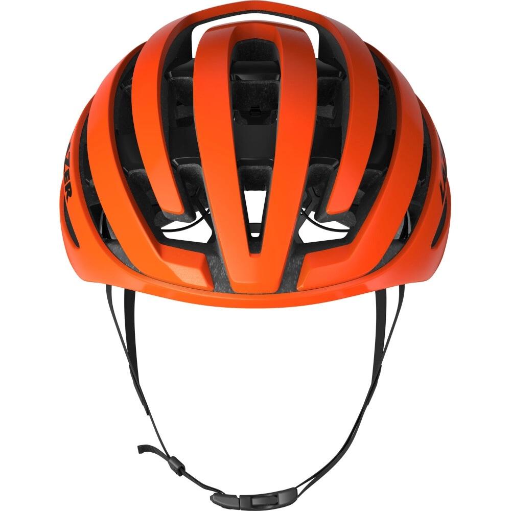LAZER Helm Z1 KinetiCore Road Flash Orange M 55-59 cm - leichter Aero-Rennradhelm