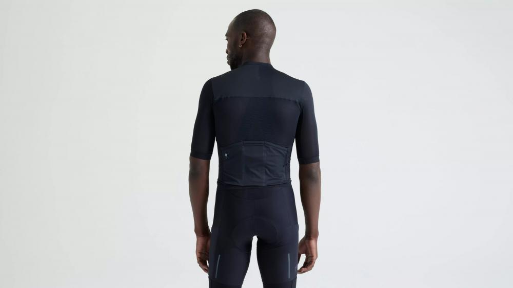 PRIME LT JERSEY SS MEN BLK XS - Leichtes Herren Kurzarm Trikot Schwarz Größe XS