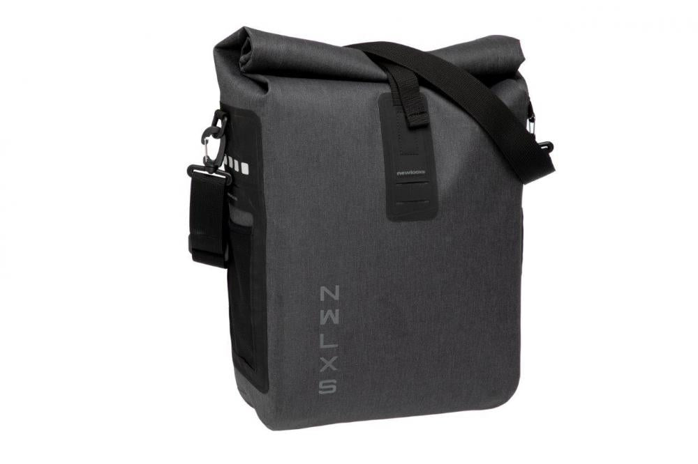 New Looxs Radtasche Varo Single Grey 20L Grey - wasserdichte Einzeltasche für Alltag & Tour