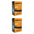 2x Continental MTB 27.5" Schlauch 27.5x1.75-2.4 AV 40mm  Pannensicherer Butyl-Schlauch für 27,5"-Mountainbikes mit Autoventil, geeignet für Reifenbreiten von 1,75" bis 2,4"