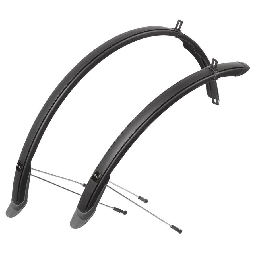 M-WAVE Mud Max II F+R Schutzblech Set robustes Steckschutzblech-Set für Vorder- und Hinterrad
