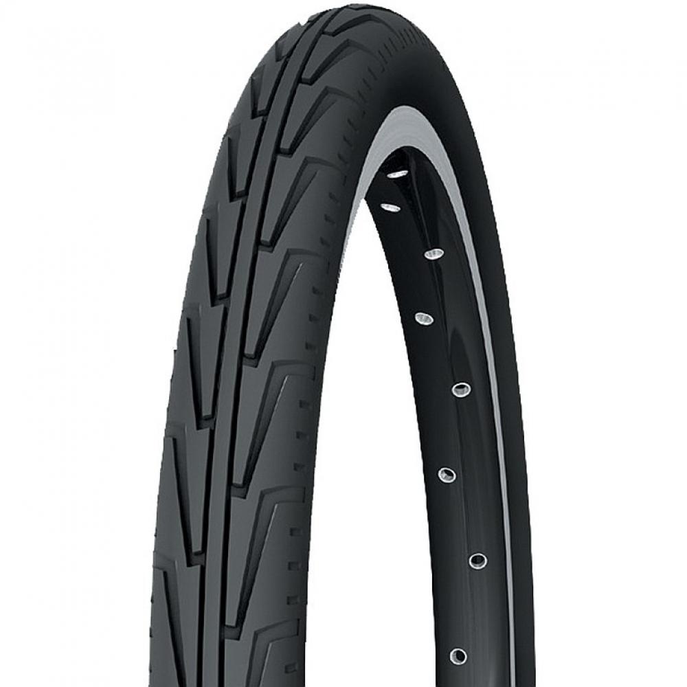 Michelin City'J Access Line Fahrradreifen 20x1.75 schwarz/weiß mit Profil für Cityräder.