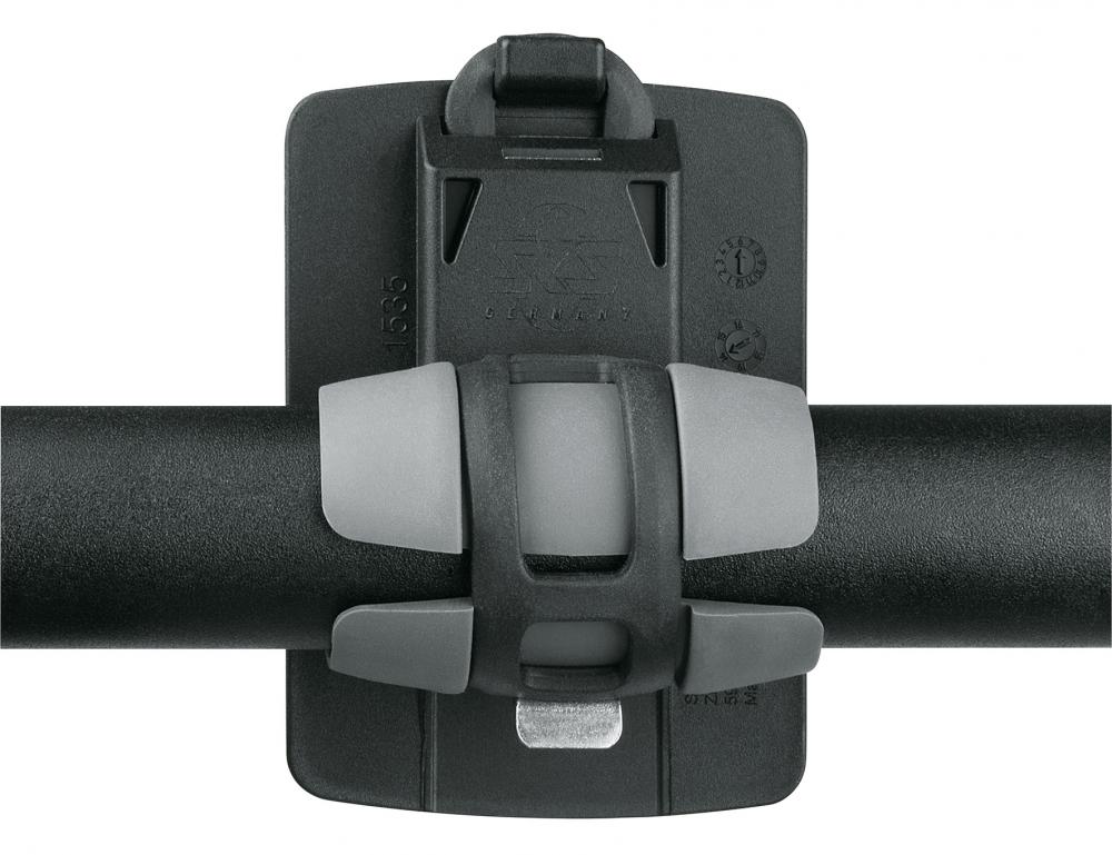 SKS Smartphonehalter Smartboy Plus - schwarz, Kunststoff, inkl. Tasche, sicher und flexibel am Fahrradlenker befestigen