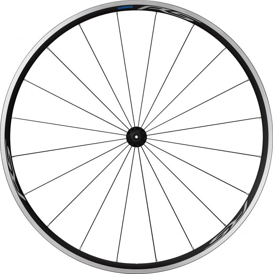 SHIMANO Vorderrad WH-RS100 CL - 28 Zoll, Center Lock, Rennrad, Felgenbremse 622-17C