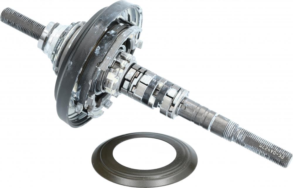 SHIMANO Achseinheit / Antriebseinheit 184 mm SG-C3001-7C-DX inkl. Staubkappe - 184 mm, 3001-7