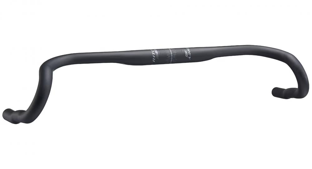 Schwarzer Ritchey WCS VentureMax XL V2 Di2 Fahrradlenker, 52cm, aus 7050 Aluminium.