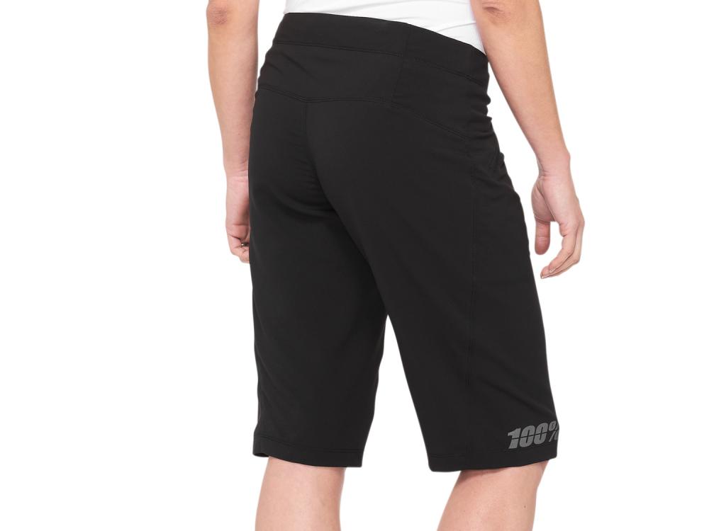 100% Ridecamp Women Short L black - vielseitige MTB-Short für Trail und All-Mountain