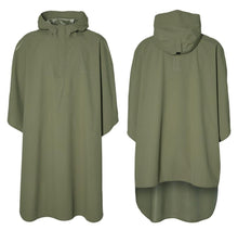 Basil Fahrrad Regenponcho Hoga Unisex Einheitsgröße - Farbe: Olive