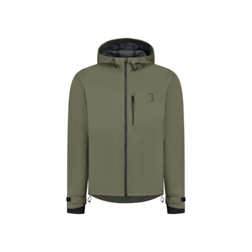 BBB Cycling Regenjacke Rainshield explorer XXL olive - zuverlässiger Wetterschutz fürs Raßahren