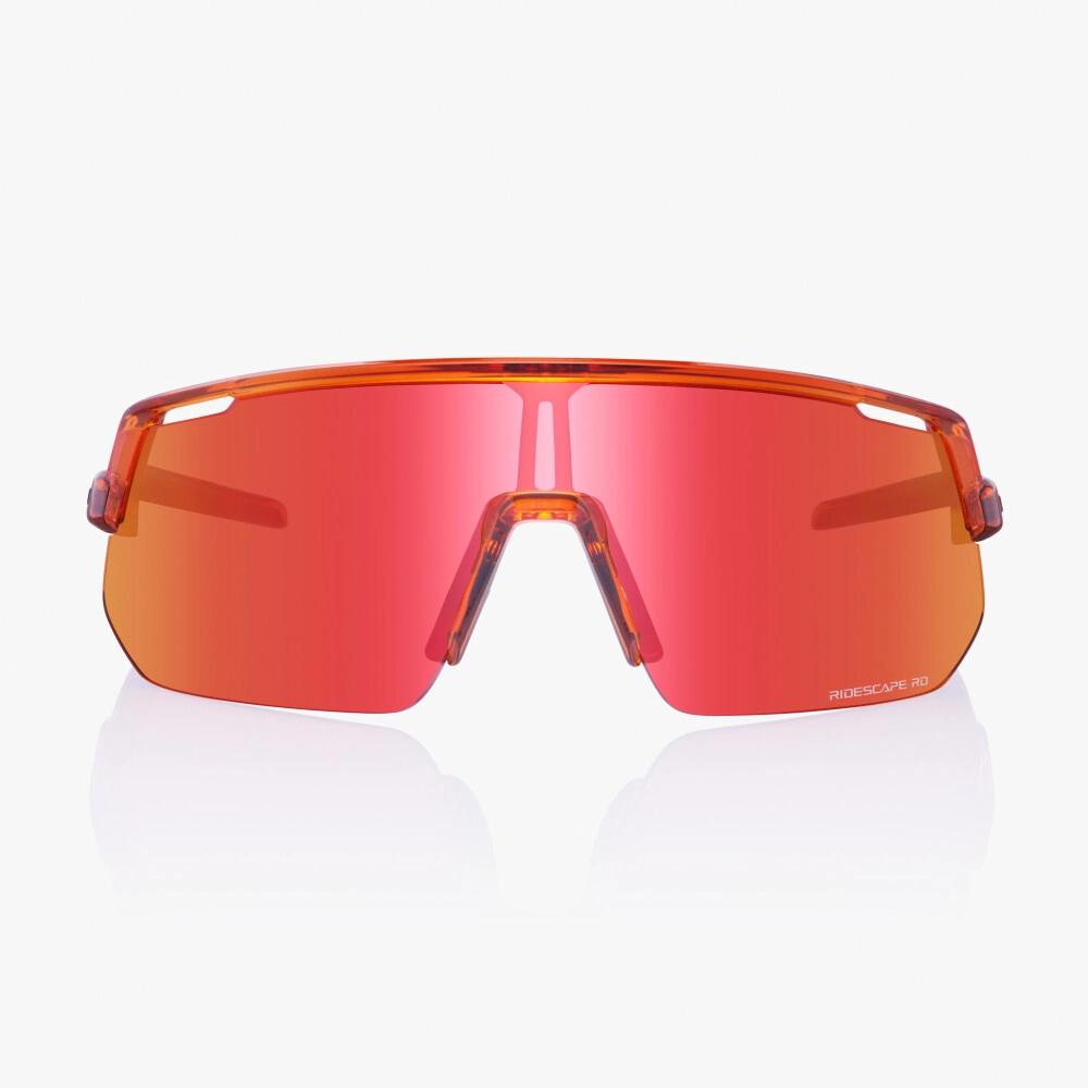SHIMANO BRILLE TECHNIUM 2 L RIDESCAPE RD ORANGE SAPPHIRE L - Performance-Radbrille mit klarer Sicht