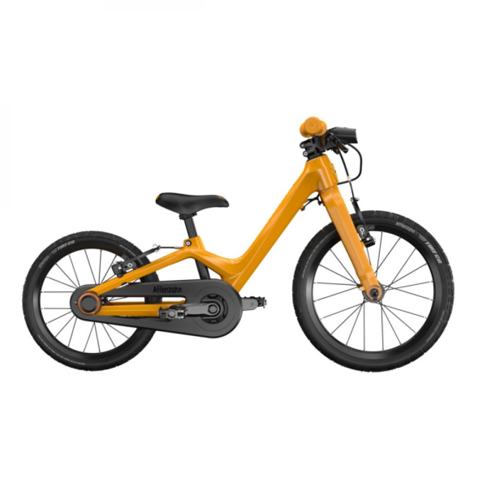 AFFENZAHN Kinderfahrrad Tiger Gelb 16 Zoll